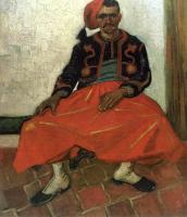 Gogh, Vincent van - The Seated Zouave